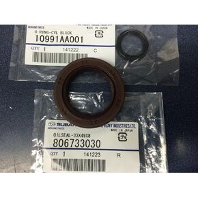 Subaru Engine Crank & Oil Pump Seal Kit for Legacy Forester Baja Outback - Genuine OEM