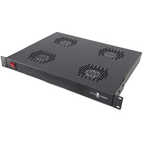 Dual 1U Cooling Air Circulating Fans for 19'' Wide Standard Server Cabinet/Rack (Dual Fans)