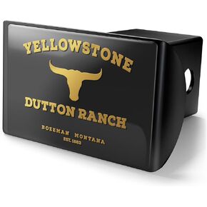 Yellowstone Dutton Ranch Trailer Hitch Cover