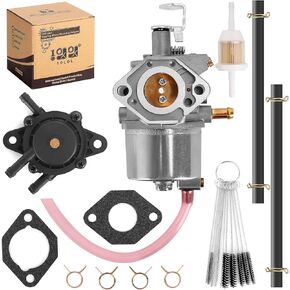 Carburetor Kit for Club Car DS, Precedent, Turf, Carryall Golf Cart 1996-UP Kawasaki FE350 Engine, Replace OEM 1016441-01 1018059-01 1019059-01 1035245-01