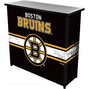 Trademark Gameroom NHL Boston Bruins Portable Bar with Case