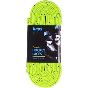 Kaps Professional Ice Hockey Skate Laces Unwaxed Polyester, Inline Roller Blading Skating, Made in Europe