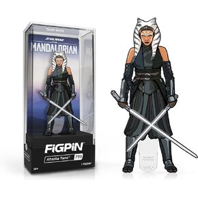 FiGPiN Classic Star Wars The Mandalorian Ahsoka Tano #735, Enamel Pin, Collectible Pin