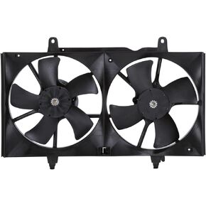 TYC 620420 Cooling Fan Assembly Compatible with 2002-2006 Nissan Altima , Black