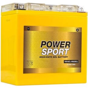 YB16CL-B Jet Ski GEL Battery Replacement for YAMAHA Wave Runner All CC 87-'09, Kawasaki, Polaris, ATV's
