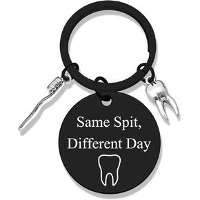 Dentist Gifts for Women Dental Hygienist Student Gifts Dental Assistant Gift Funny Dentist Keychain Dental Hygienist Gifts Dentist Jewelry Dentist Graduation Gift Orthodontist Office Gift