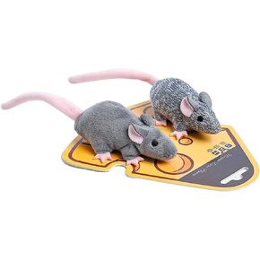 Skitter Critters Catnip Toy Sets for Kittens, Fun & Engaging Play, Twice The Mice Kitten Toy, Interactive Cat Toy Catnip Toy Catnip Toys for Cats (Twice The Mice)