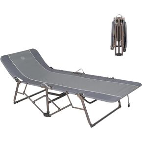 Timber Ridge Setup Cot, Adult, Gray