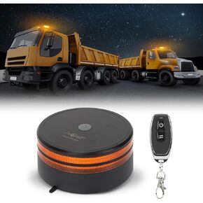 SUPAREE Led Strobe Lights for Trucks-Wireless Amber Strobe Lights Remote Control Becon Light with Stronge Magnetic of Amber Beacon Strobe Light IP68 Waterproof for Construction Car Snowplow Boat in Kuwait
