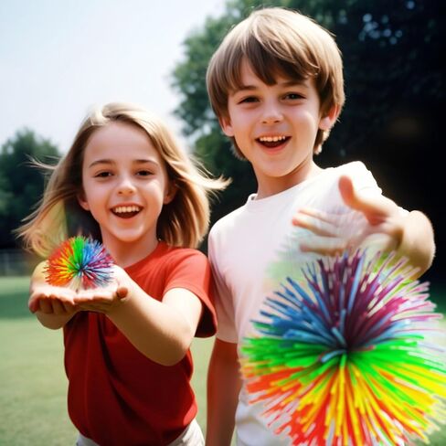 12pcs Monkey Stringy Balls, Rainbow Colors, 2.75Inch, Fidget Toys Stringy Balls Sensory Silicone Balls Soft Active Fun Toy Stress Balls and Anxiety Relief Throw Balls for Birthday Gifts Party Favors in Saudi Arabia