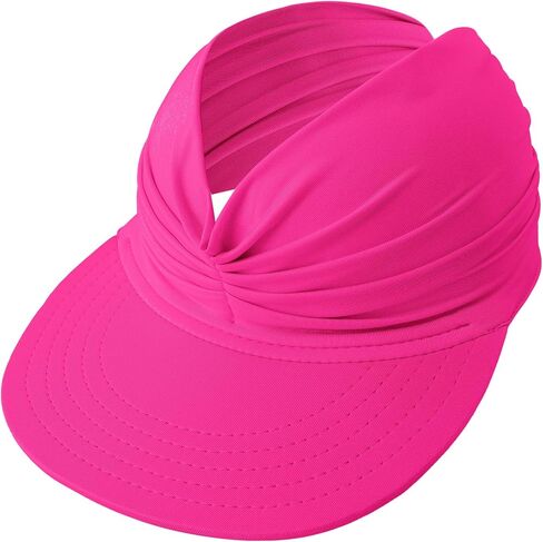 Jastore Kids Visor Sun Hat Adjustable Girls Tennis Hat Sports Boys Hat Travel Running Golf Visor Cap UPF 50+ in Saudi Arabia