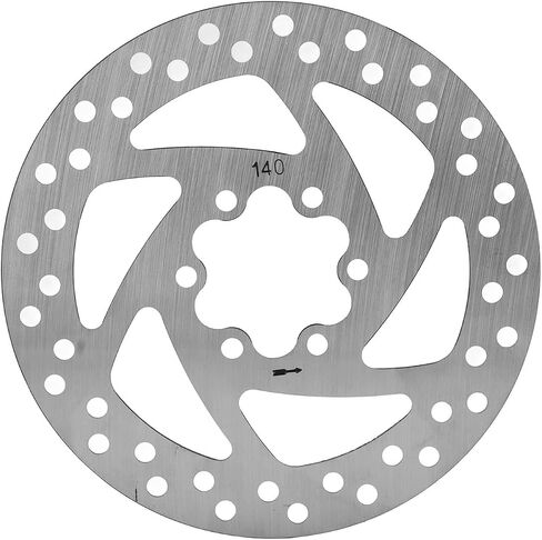 Brake Caliper Disc Brake 140Mm Brake Disc Caliper Kit 6‑Hole Aluminum Alloy Wear Resistance For Electric Scooter in Saudi Arabia