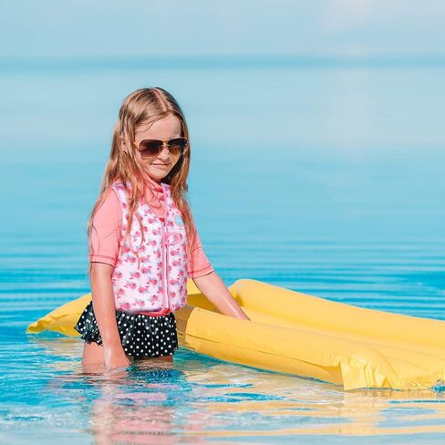 سترة سباحة للأطفال، تطفو للأطفال، سترة سباحة للأطفال الصغار مع حزام أمان قابل للتعديل للأولاد والبنات الذين تتراوح أعمارهم بين 1-6 سنوات، 22-66 رطلاً in Kuwait