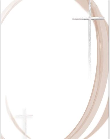 Great Papers! Believe Ornaments Letterhead, 80 count, 11" x 8.5" (2014040) in Saudi Arabia