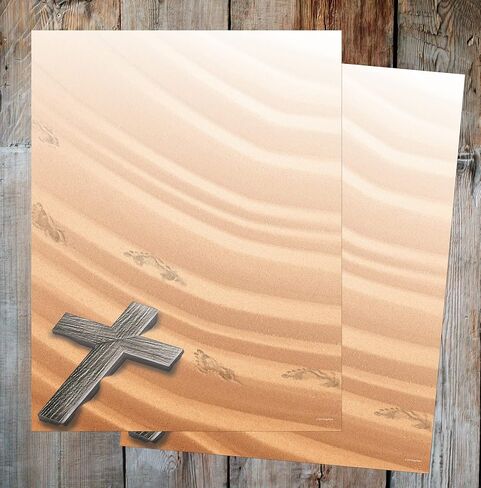 Great Papers! Believe Ornaments Letterhead, 80 count, 11" x 8.5" (2014040) in Saudi Arabia