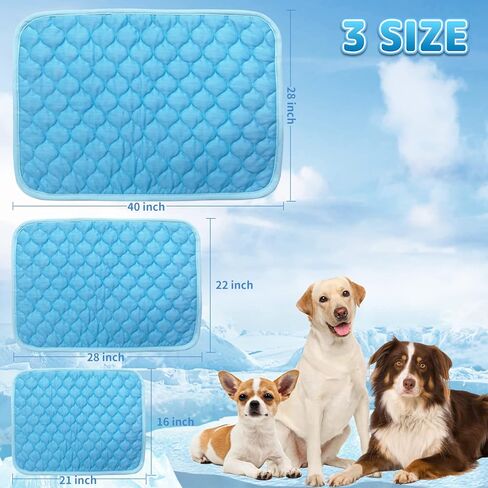 Dog Cooling Mat - Thicken Self Cooling Mat for Small Medium Large Dogs,Easy Washable,Materials Safe, Pet Use is Cooler in Summer. in Kuwait