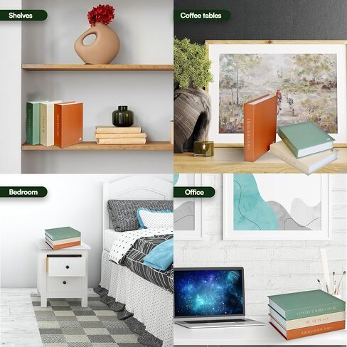 Decorative Books - 3 Books for Decor - Decor Books - Decor Books for Coffee Table - Books Decor - Decorative Book - Books Decor Set That Includes a Notepad and a Pen in Saudi Arabia