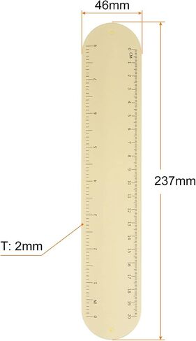 HARFINGTON Silicone Memo Wrist Band 9.33" x 1.8" 20cm 8 Inch Measure Ruler Waterproof Reusable Slap Bracelets Writable Erasable Wearable Strap Line Wristbands for Daily Life, Blue in Saudi Arabia