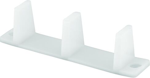 Prime-Line MP6563-4 Plastic Sliding Closet Door Guide for 1-3/8 Inch Thick Doors, White, Set of 1 in Saudi Arabia