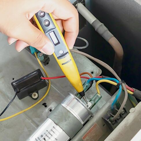 45 uF/MFD Capacitor for AC, 370 or 440 VAC CBB65 Dual Run Round Capacitors for AC Motor Run, Fan Start, Condenser Straight Cool, Heat Pump, Air Conditioner, and Pool Pump in Saudi Arabia