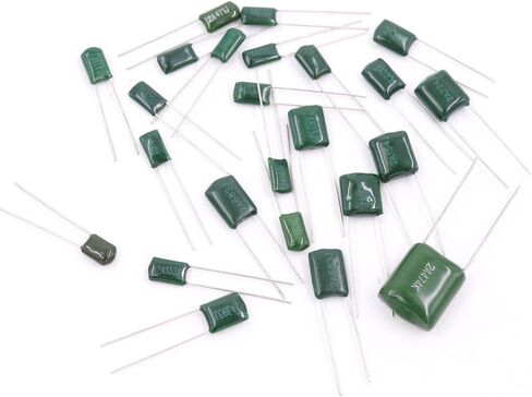 Hilitchi 700Pcs 24-Value Mylar Polyester Film Capacitor Assortment Kit - 0.22NF to 470NF / 100V in Saudi Arabia