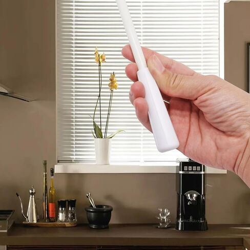 قطعتان من العصا العمياء البديلة مع خطاف ومقبض، ستائر رأسية للعصا العمياء مقاس 12 بوصة، عصا إمالة عمياء للنافذة، قطع غيار ستائر موسعة للعصا العمياء البيضاء in Kuwait