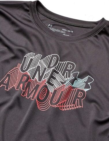 أكمام قصيرة تحمل العلامة التجارية Wordmark للفتيات من Under Armour in Saudi Arabia