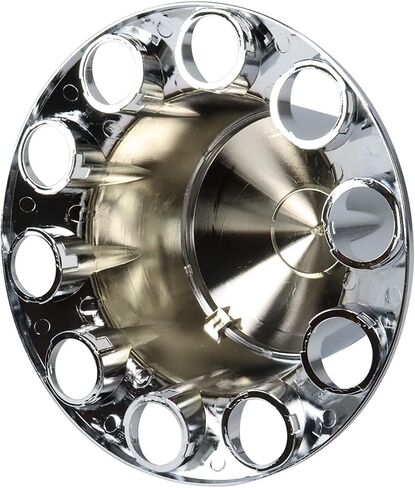 LOSTAR 33mm Thread-on Nut Covers ABS Chrome Complete Axle Cover Kit for Semi Truck in Saudi Arabia