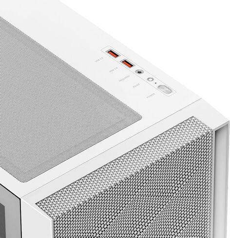 PCCOOLER CPS C3D510 High Airflow ATX PC Case Mid Tower Desktop Gaming Gaming Superior for M-ATX/ITX/E-ATX مع 3 مراوح حافظة ARGB، مشعاع 360 مم 280 مم 240 مم ودعم وحدة معالجة الرسومات 390 مم، مبرد هواء 170 مم WH in Kuwait
