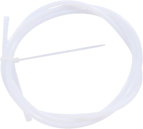 أنبوب تفلون لخيوط 1.75 مم 2 متر/6.56 قدم 2 مم معرف 4 مم OD أنبوب بودين للطابعة ثلاثية الأبعاد أنبوب تفلون مع قاطع أنبوب تفلون in Kuwait