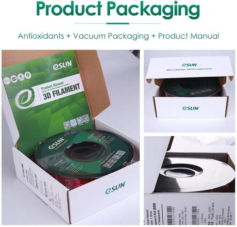 eSUN Marble PLA Filament 1.75mm, Marble PLA 3D Printer Filament, 1KG Spool 3D Printing Filament for 3D Printers, Marble Color in Saudi Arabia