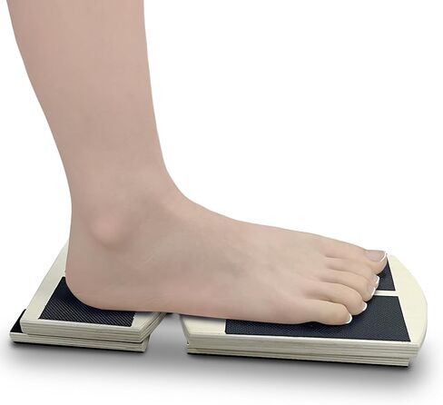 Blance Board Foot Exerciser - Professional Wooden Foot Stretcher for Ankle Exercise, Blackboard Foot Trainer,Posture Corrector,Physical Therapy Ankle Stabilizer for Plantar Fasciitis Relief in Saudi Arabia