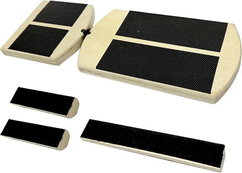 Blance Board Foot Exerciser - Professional Wooden Foot Stretcher for Ankle Exercise, Blackboard Foot Trainer,Posture Corrector,Physical Therapy Ankle Stabilizer for Plantar Fasciitis Relief in Saudi Arabia
