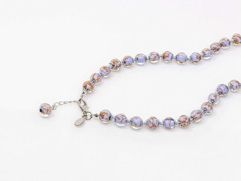 Original Murano Glass Avventurine Necklace Handmade in Italy in Saudi Arabia