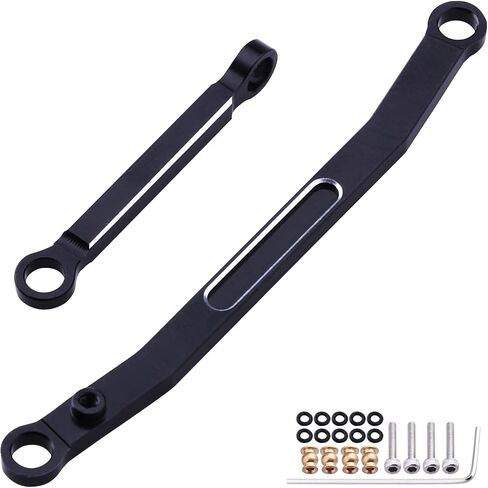 HobbyPark SCX24 Steering Links Aluminum Steering Linkage Set Steering Rod Tie High-Tightening Link for Axial SCX24 Upgrades in Saudi Arabia