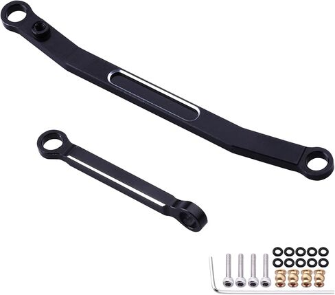 HobbyPark SCX24 Steering Links Aluminum Steering Linkage Set Steering Rod Tie High-Tightening Link for Axial SCX24 Upgrades in Saudi Arabia