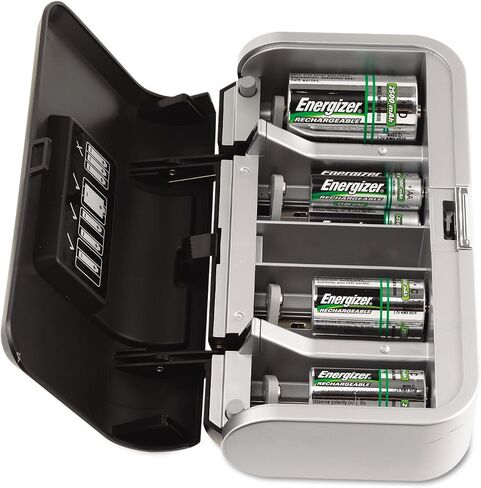 Energizer Products - Energizer - Family Battery Charger, Multiple Battery Sizes - Sold As 1 Each - Charges AA, AAA, C, D and 9V Batteries in Saudi Arabia