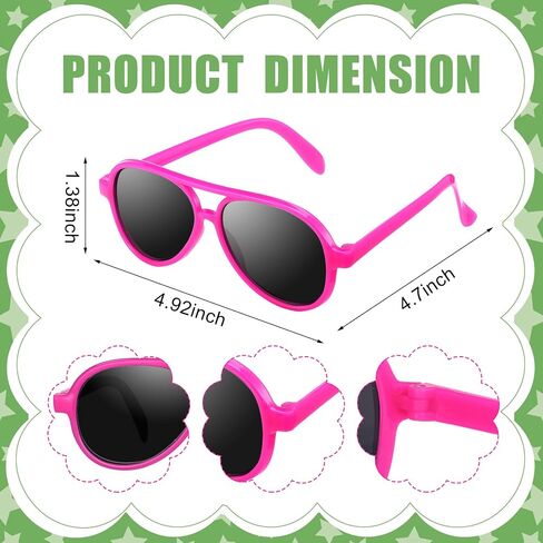 Kids Neon Sunglasses for Kids End of the Year Present for Students Sunglasses Set with Blessing Card for Kindergarten Graduation Party Supplies Beach Pool Party Goody Bag Favors (Novel, 96 Pcs) in Saudi Arabia