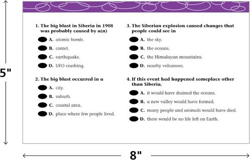 Teacher Created Resources 6183 1st Gd Reading & Comp Cards 2.25 H x 5.25 L x 8.625 W, Medium in Saudi Arabia