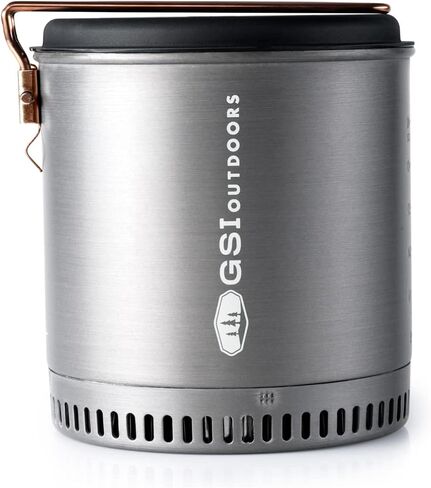 GSI Outdoors Halulite Dualist HS Complete, 2-Person Ultralight Backpacking Stove, Cooking and Eating Set in Saudi Arabia