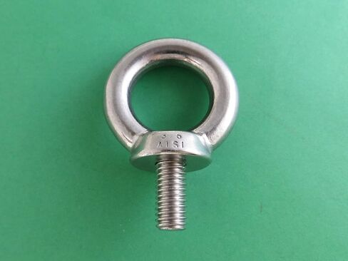 US STAINLESS Stainless Steel 316 Lifting Eye Bolt 3/8" UNC Marine Grade Heavy Duty Pitch of 16 in Saudi Arabia