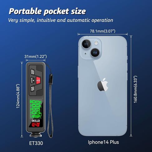 Car Coating Thickness Meter for Used Car Buyers, Paint Mil Thickness Meter Gauge Check The Car’s Original Coating Auto Car Paint Meter in Saudi Arabia