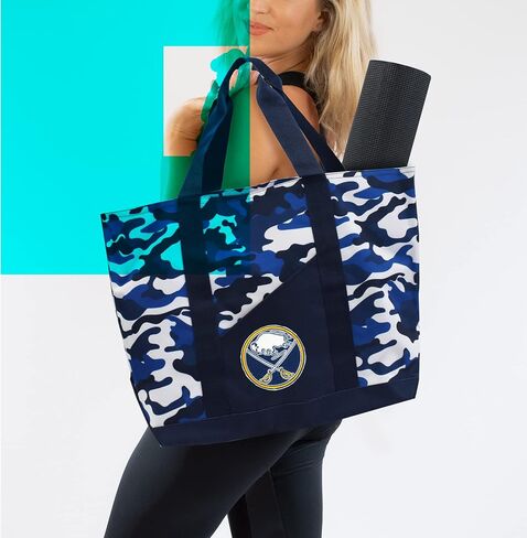 Unisex-Adult NHL Super-Duty Camo Tote, 16.5 x 9 x 16 in Saudi Arabia