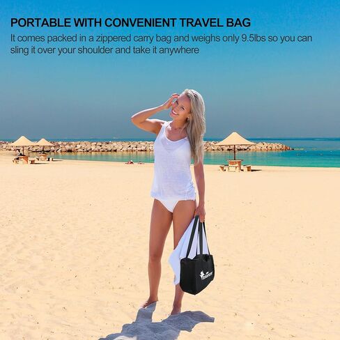 reliancer 10'x10' المنبثقة خيمة الشاطئ العائلية، تمتد مظلة الظل الشمس، ملاجئ الشمس المحمولة للتخييم، upf50 + حماية من الأشعة فوق البنفسجية، مظلة في الهواء الطلق مع حقيبة حمل مجرفة رملية للرحلات والنزهات في متنزه الصيد in Kuwait