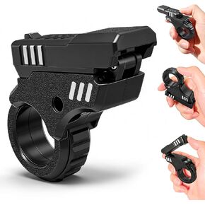 Multifunctional Fidget Gun Fidget Toys Adults Fidget Slider for Adults Stress Relief ADHD/ADD/Autism Cool Gadgets Toys-Black ZX in Saudi Arabia