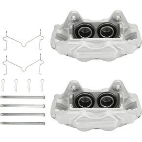 Front Left & Right Disc Brake Caliper Set Compatible with Toyota 4Runner 2003-2009, Tacoma 2005-2023, Tundra 2000-2006, FJ Cruiser 2007-2014, Replace 19-2984 19-2985 in Saudi Arabia