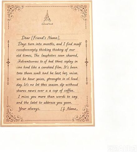 Premium Thickened Aesthetic Stationery Set 10 Envelopes (5 Styles × 2 Each), 20 Vintage Letter Papers, 32 Sealing Stickers, Elegant Gold Foil Design, for Romantic Letters (Rectangular envelope set) in Saudi Arabia