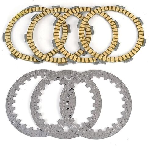 Motorcycle Clutch Disc Friction Plate Motorcycle Clutch Friction Plates for NSR80 NSR80V NSR80X NF100 HA100 ATC125 H100 CA125 ATC185 ATC200 in Saudi Arabia