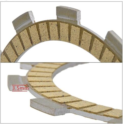 دراجة نارية مخلب القرص لوحة الاحتكاك دراجة نارية مخلب لوحة الاحتكاك ل RM250 DR250S DR250 SJ42A GN250 GN250E NJ42A GW250 ل Inazuma RM DR GN GW 250 in Kuwait