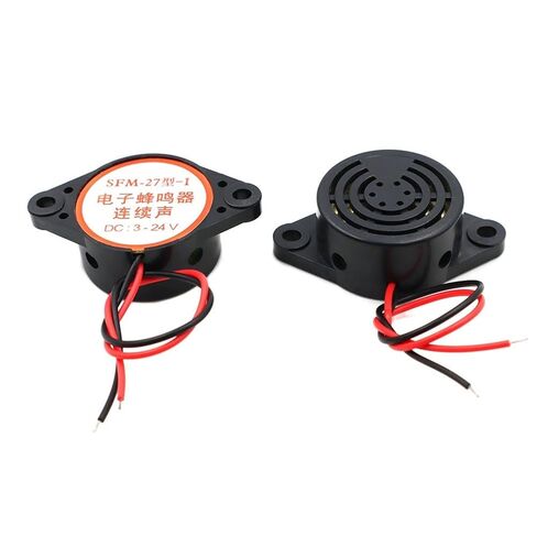 1 قطعة 100DB 3015 عالية ديسيبل DC3-24V صفارة إلكترونية إنذار صفارة مستمرة لسيارة فان SFM-27 البعد 30*15 مللي متر in Kuwait